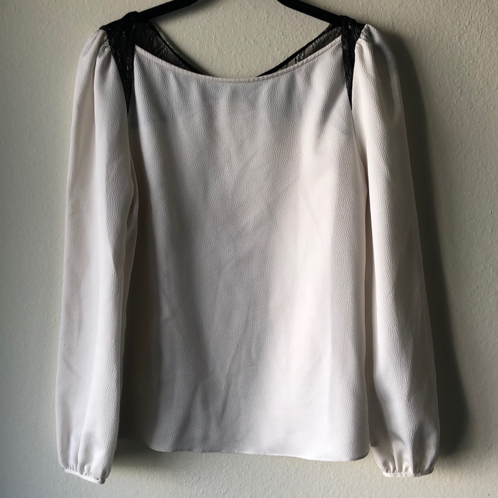 Cooper and Ella blouse with lace details